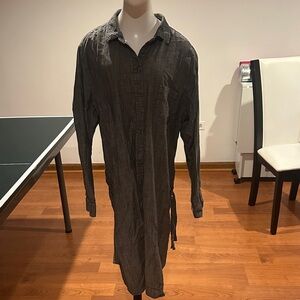 Sonoma Charcoal Long Sleeve Dress